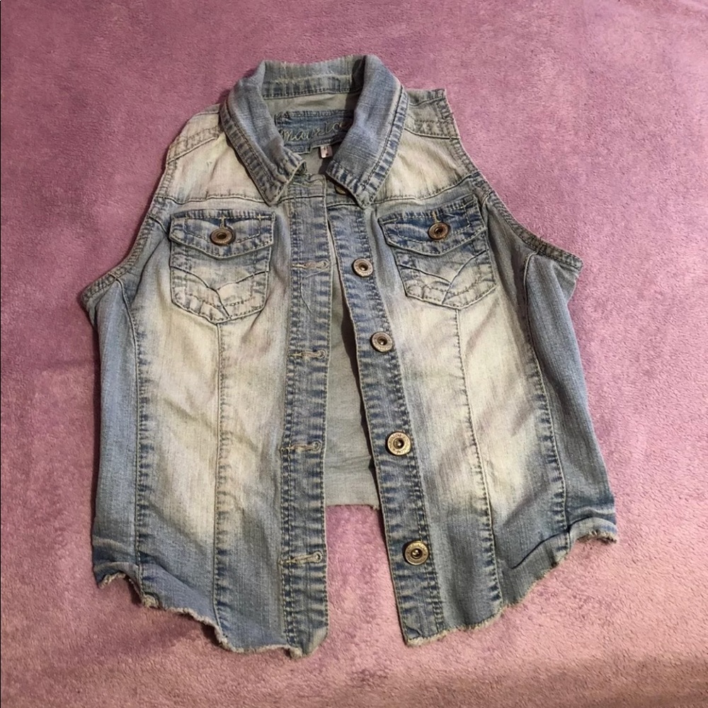 Jean Jacket Vest